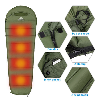 Agemore Outdoor Camping with Heating Pad