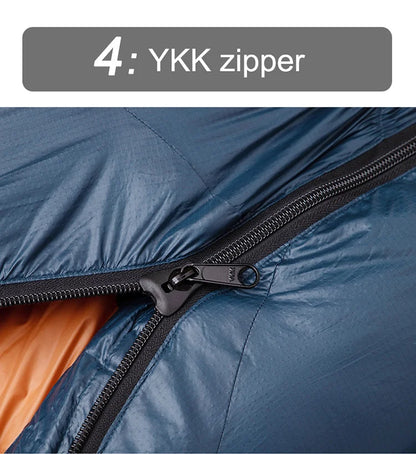Kamperbox Elegance 700 Winter Down Sleeping Bag, Ultralight