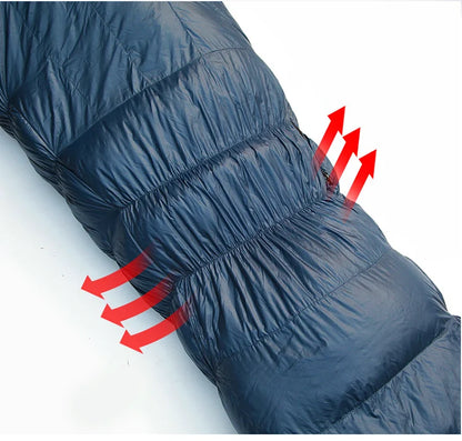 Kamperbox Elegance 700 Winter Down Sleeping Bag, Ultralight