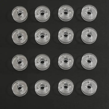 Transparent Sewing Machine Spools - 10-50 ct