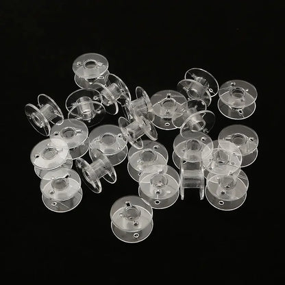 Transparent Sewing Machine Spools - 10-50 ct