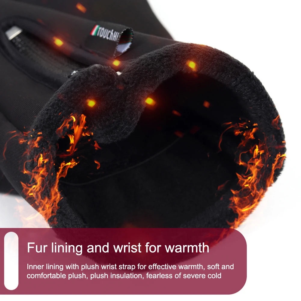 Touch Rechargeable Thermal Winter Gloves