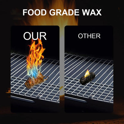 Natural Fire Starter, Paraffin infused Bamboo (50-200pcs)