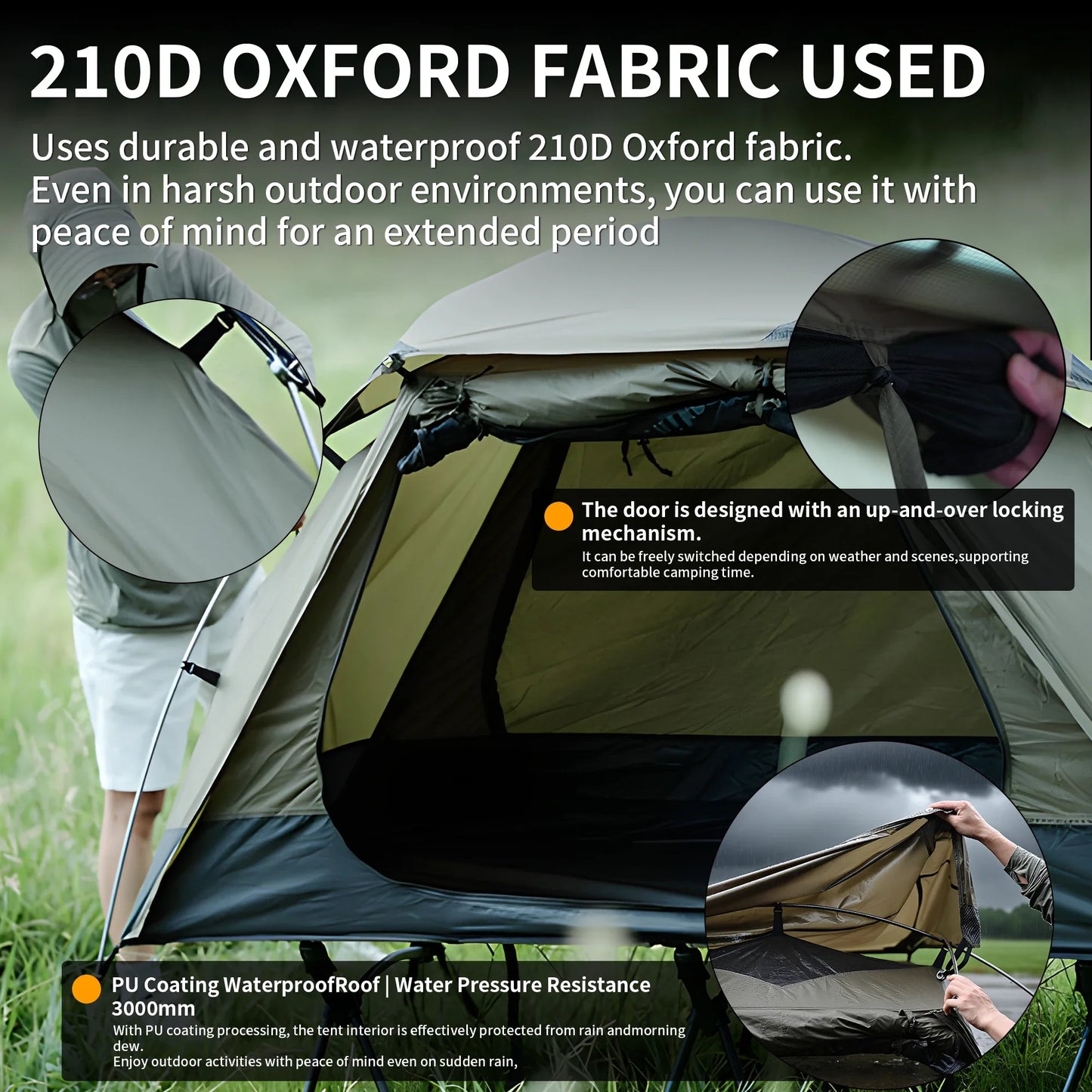 TENPLAY Ultra-Lightweight Pop-Up, Single-Person