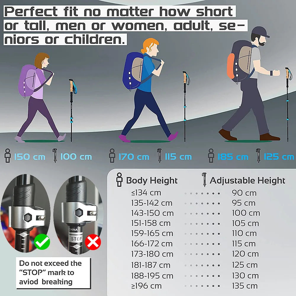 Lighten Up Trekking Poles