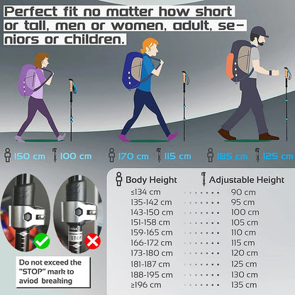 Lighten Up Trekking Poles