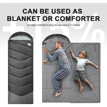 JKS Camp Adult Sleeping Bag, Cold Weather