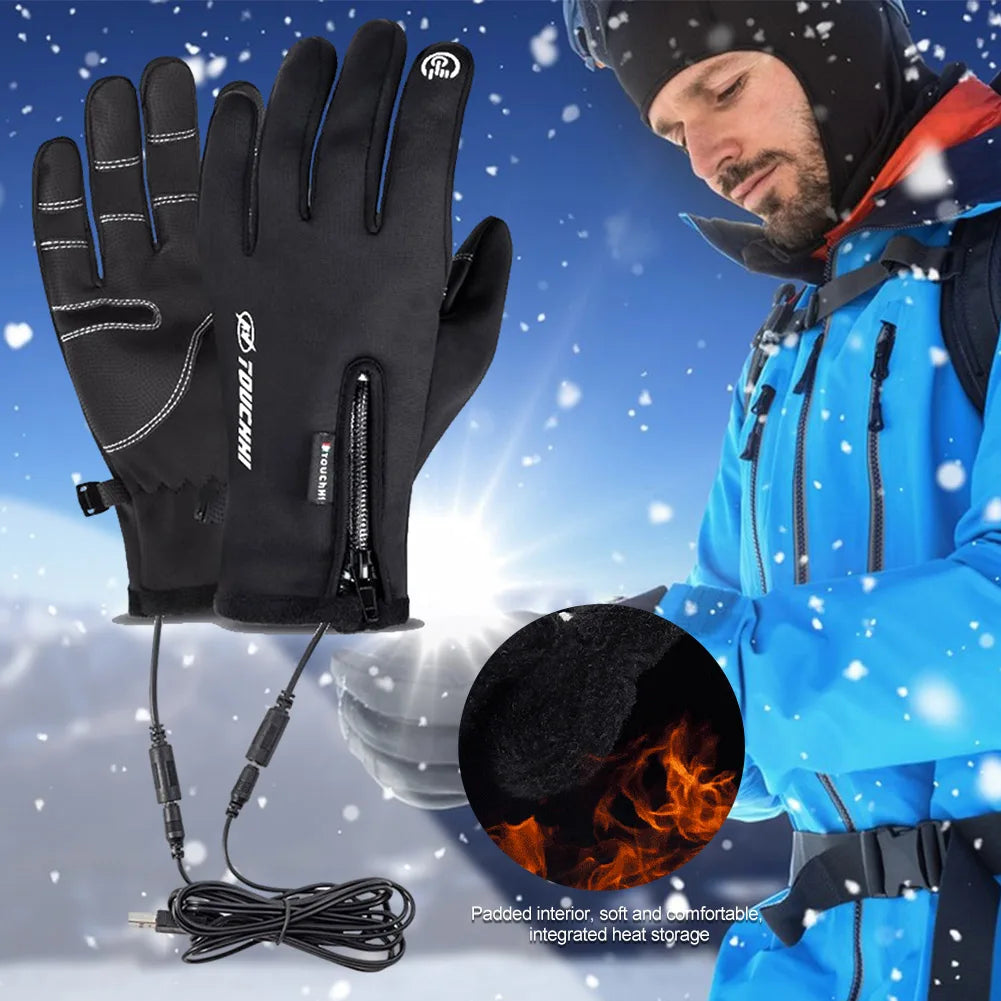 Touch Rechargeable Thermal Winter Gloves