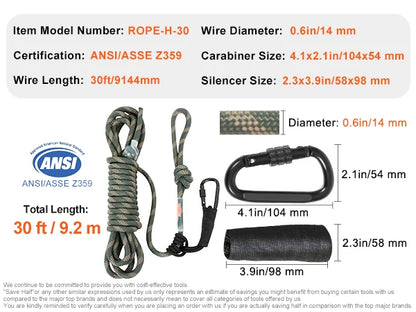 VEVOR Tree stand Safety Rope
