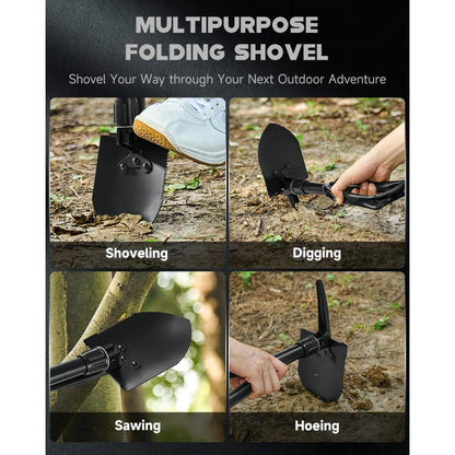 Mini Tactical Folding Shovel, Entrenching Tool