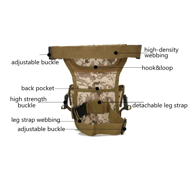 Tactical Molle Drop-leg gear bag