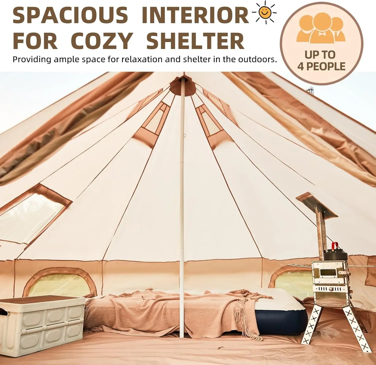 Yurt Tent 4/6 Person