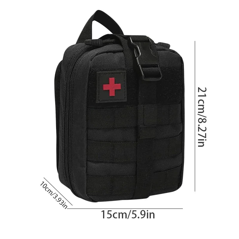 Lifesaving first aid kits including tourniquets, Israeli bandages, splints, emergency survival backpacks, camping gear supplies,