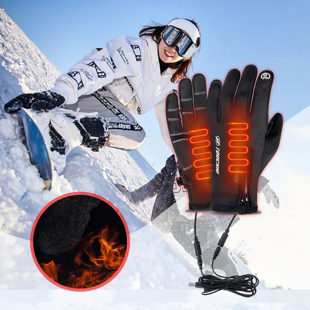 Touch Rechargeable Thermal Winter Gloves