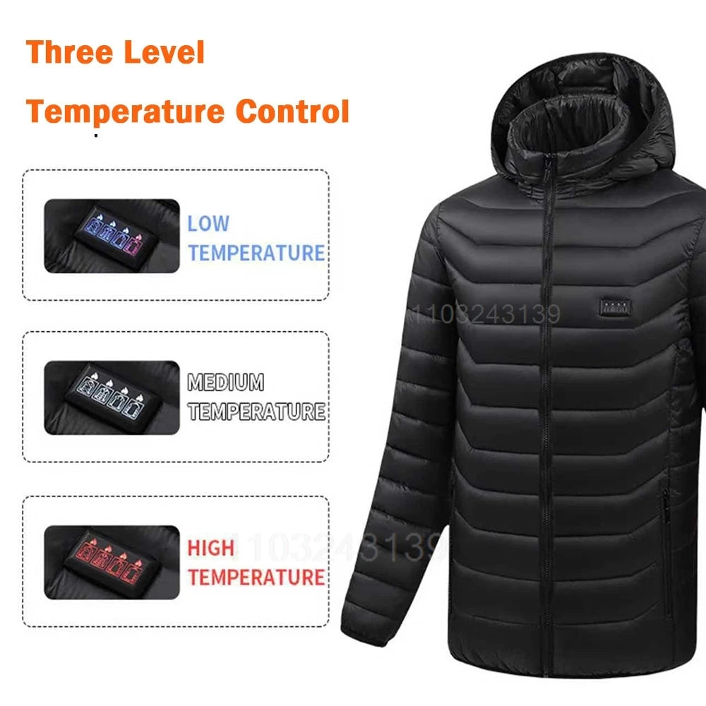 Temperature Controlled Warming Jacket, USB