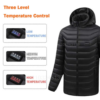 Temperature Controlled Warming Jacket, USB