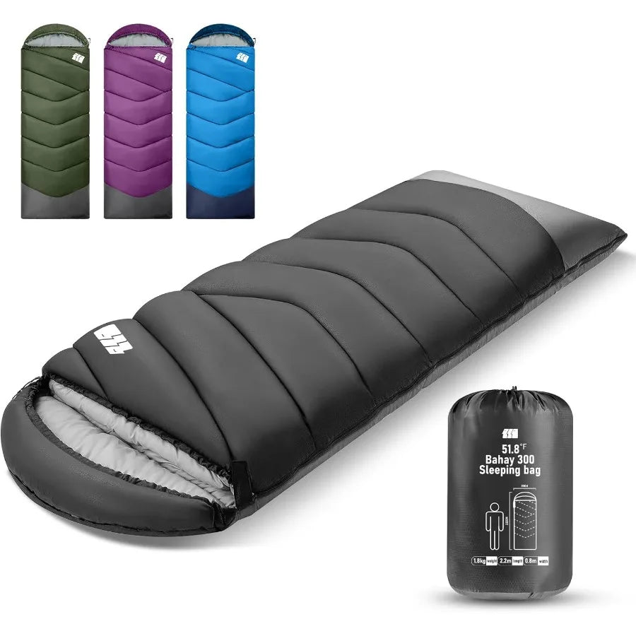 JKS Camp Adult Sleeping Bag, Cold Weather