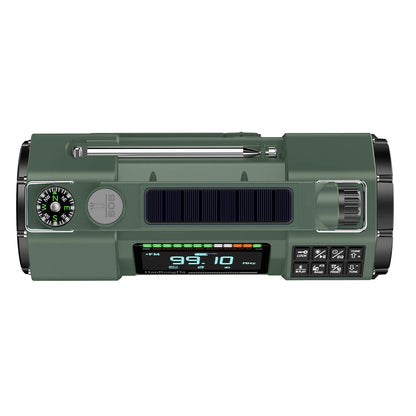 Emergency Solar Radio Hand Crank Radio FM MW SW VHF WB