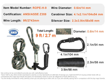 VEVOR Tree stand Safety Rope