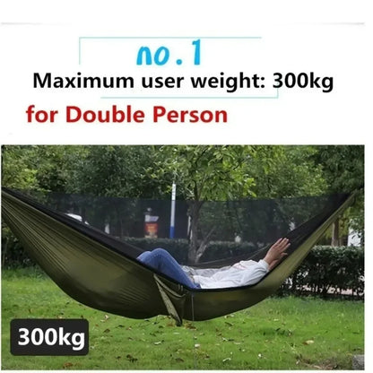 Camping Hammock with Mosquito Net