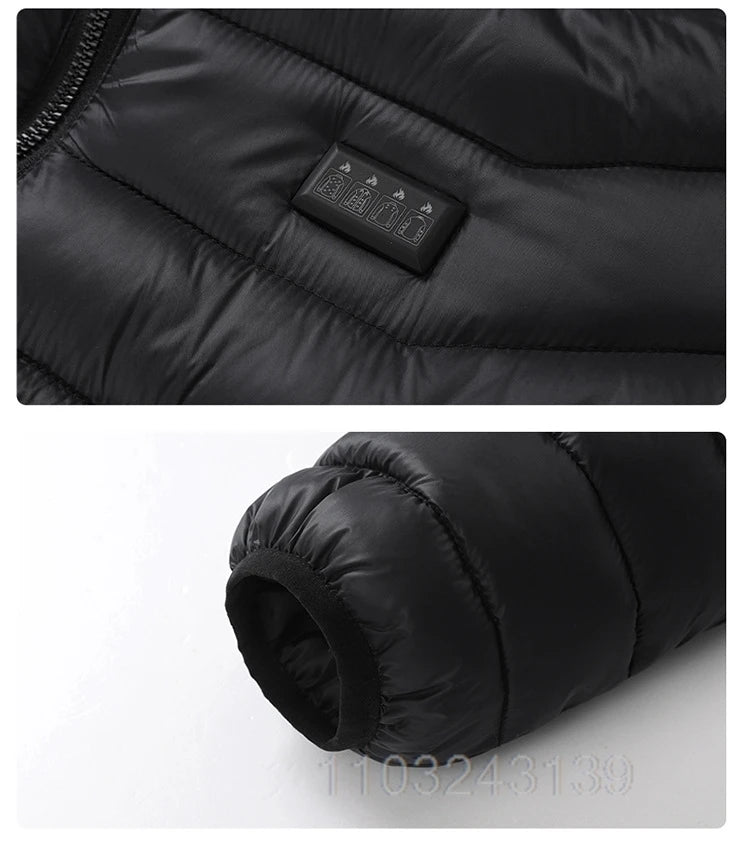 Temperature Controlled Warming Jacket, USB