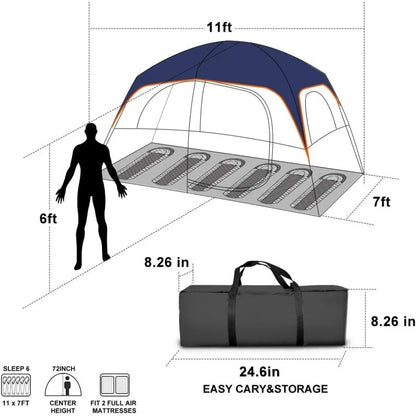 Beach Tent Waterproof Windproof