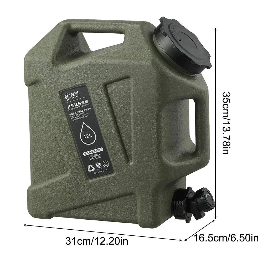 12L Large-Capacity Water Container