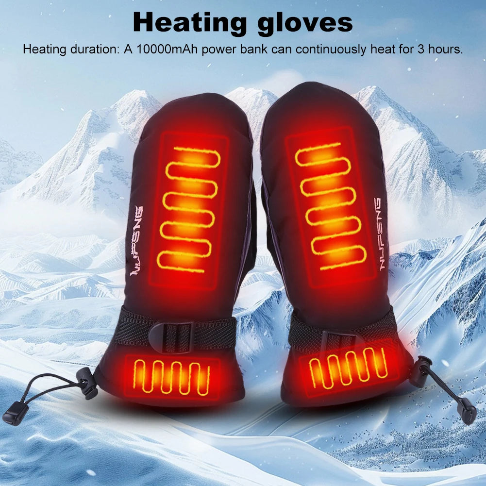 Heated Gloves (USB Chargeable, Waterproof)