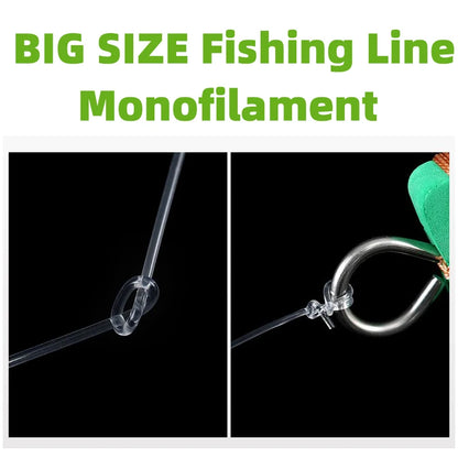 500m Big Size Monofilament Fishing Line Sea Fishing Nylon Fishing Line ($13.71-$32.99)