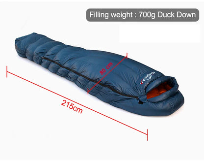 Kamperbox Elegance 700 Winter Down Sleeping Bag, Ultralight
