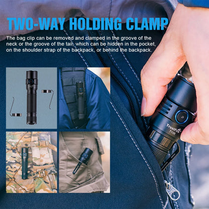 Trustfire T11R Tactical Led Flashlight, 1800 Lumen