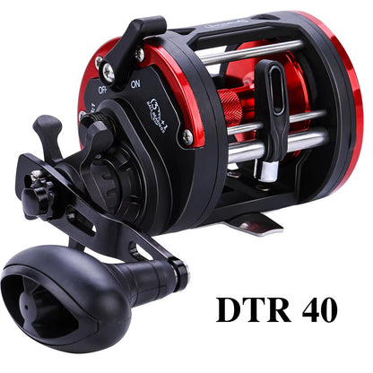Sougayilang Baitcasting Trolling Fishing Reel - Versatile Left/Right Hand Design with High Line Capacity for Saltwater Fishing